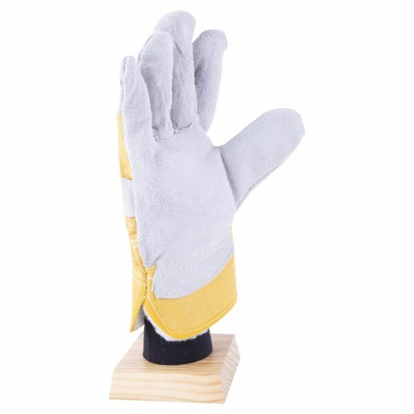Gloves Leather Cow Split Acrylic Pile Lining