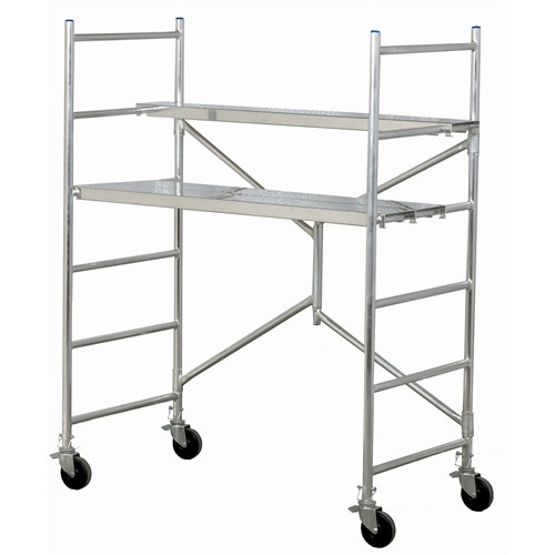 Circle Brand 6' Aluminum Folding Tower Scaffold 800 lb Rated