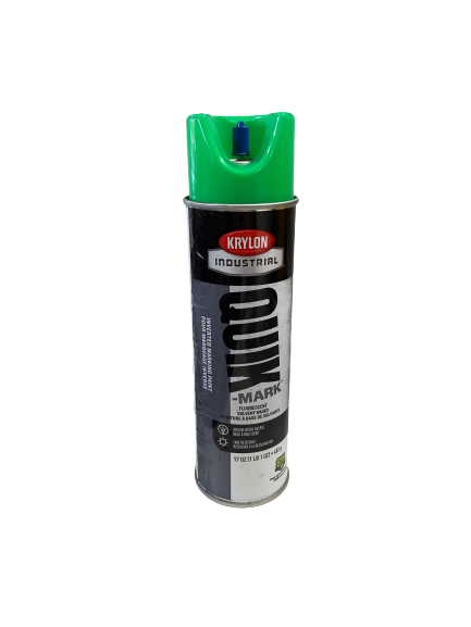 Krylon Fluorescent Green Paint Spray Inverted 17oz