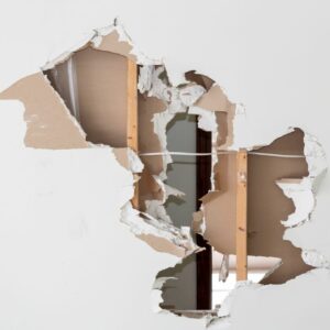 How to repair holes in drywall