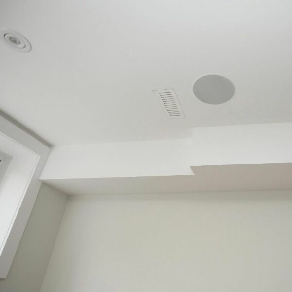 Envisivent 4" x 10" Removable Magnetic Mud-In Flush Mounted Wall/Ceiling Air Supply Vent - CB5002