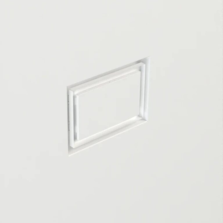 Aria High Performance Flush Wall Vent [Luxe] Installed