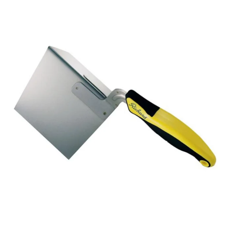 Richard Ergo-Grip Drywall Outside Corner Trowel 4” Flexible Stainless Steel Blade