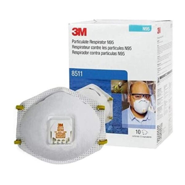 3M™ Particulate Respirator 8511, N95 Box of 10